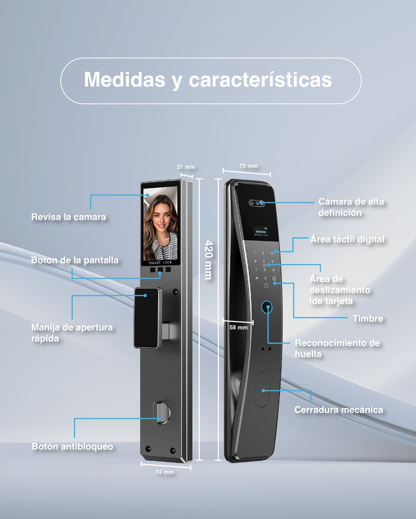 Cerradura inteligente S-26