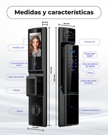 Cerradura inteligente P60